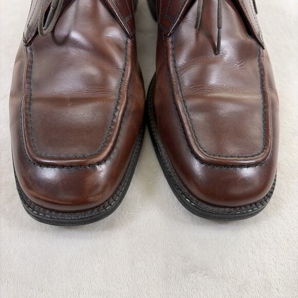 COLE HAAN Brown Leather Oxford Square Toe Dress Shoes Mens 10.5 M C07138 Chrty main image 6